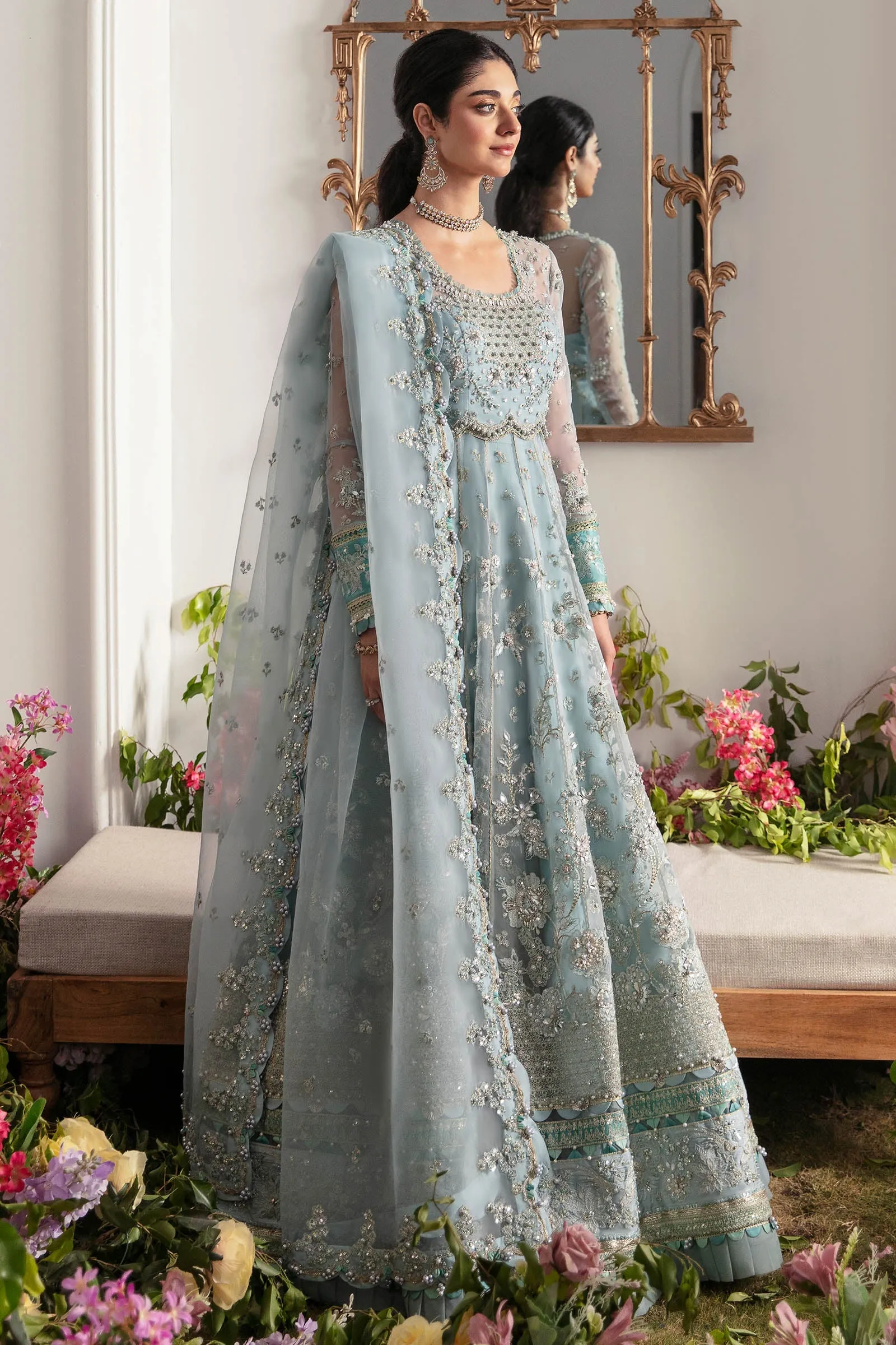 Zaha by Khadijah Shah · Gossamer Luxury Wedding Formals – MIRZETA (ZC23-06)