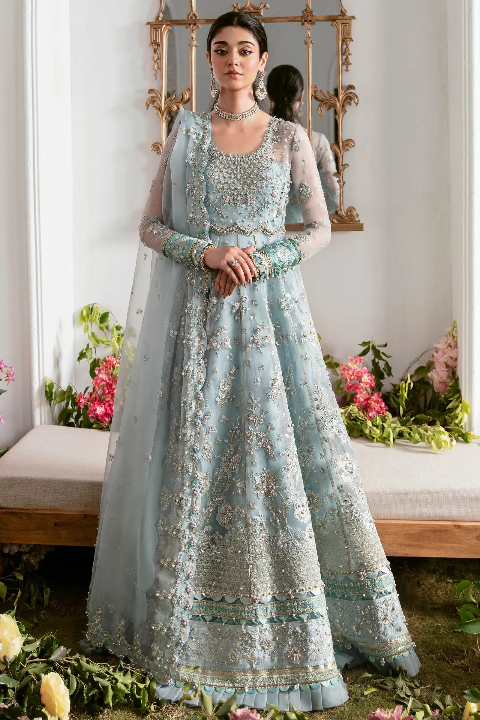 Zaha by Khadijah Shah · Gossamer Luxury Wedding Formals – MIRZETA (ZC23-06)